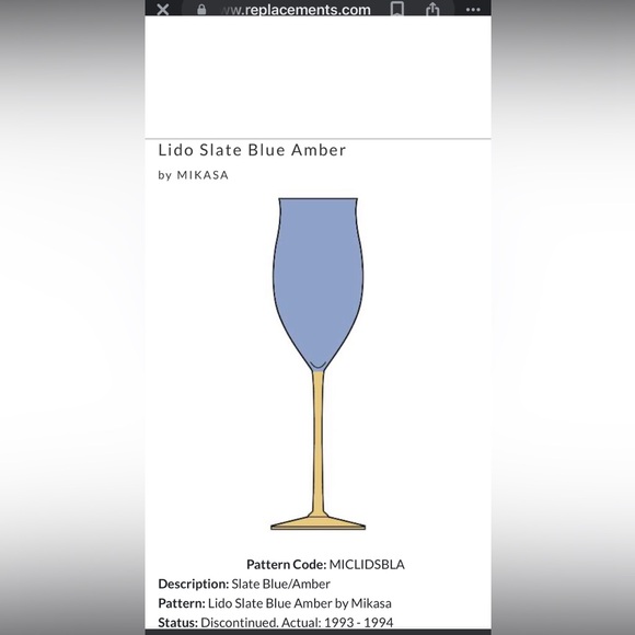 2 - 1993 VTG MIKASA Flute Champagne Pair Stem Wine Glass Blue Yellow Set Ombré - Picture 12 of 12